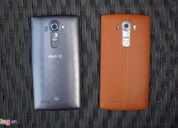 Mở hộp LG G4 với nắp lưng bằng da ở Việt Nam