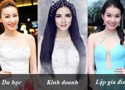 Muôn kiểu lý do rút khỏi showbiz của mỹ nhân Việt