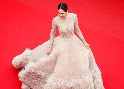 Mỹ nhân Thái Lan diện đầm cưới trên thảm đỏ Cannes