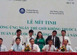 Ngành Giáo dục hưởng ứng ngày Thế giới không khói thuốc