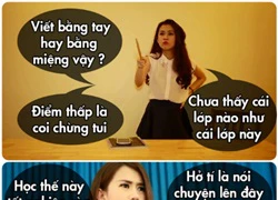 Những câu nói &#8216;bá đạo&#8217; của thầy cô