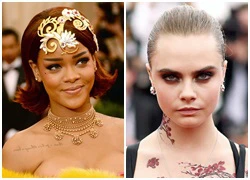 Những màn "tô son trát phấn" ấn tượng ở Met Gala