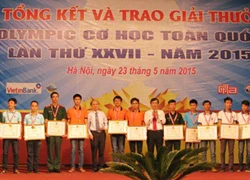 Olympic Cơ học phát hiện và khuyến khích tài năng trẻ