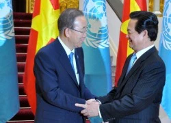 Ông Ban Ki-moon quan ngại về việc bồi đắp đảo quy mô lớn trên Biển Đông