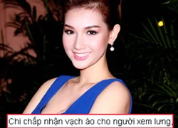 Quỳnh Chi: 'Chấp nhận vạch áo cho người xem lưng'