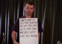 Sam Smith câm nín nhận giải Billboard