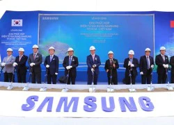 Samsung khởi công nhà máy 1,4 tỷ USD ở TP HCM