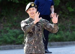 Song Joong Ki chính thức xuất ngũ