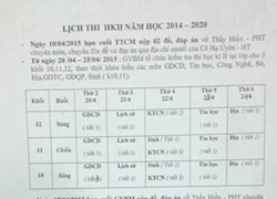 Sự thật trường THPT Gò Vấp ăn bớt thời gian làm bài, sỉ vả học sinh