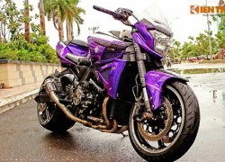 Suzuki B-King "lên đồ chơi khủng" của biker Sài Thành