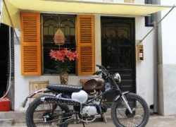 Thợ độ Việt chế xe scrambler dành cho biker nữ