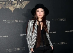 Thư Kỳ diện phong cách tomboy ở Cannes