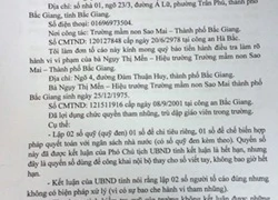 Trưởng Phòng Giáo dục &#8220;phối hợp&#8221; với Hiệu trưởng trù dập người tố cáo?