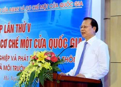 2016 cơ bản hoàn thành kết nối Cơ chế một cửa quốc gia