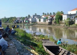 3 cháu bé té sông chết đuối thương tâm