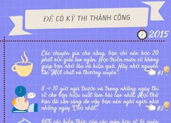 5 điều cần nhớ để có một kỳ thi thành công