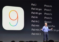 Apple giới thiệu iOS 9 cho iPhone, iPad