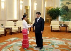 Bà Aung San Suu Kyi gặp ông Tập Cận Bình