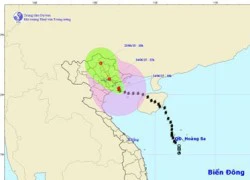 Bão đi sâu vào vùng biển Quảng Ninh - Thái Bình, gió giật cấp 9 -12