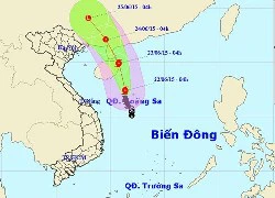 Bão số 1 giật cấp 11, sóng biển cao 3 - 5 mét