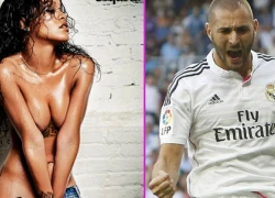 Benzema chè chén với Rihanna tận sáng sớm