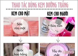 Bí kíp để sử dụng kem làm trắng da "an toàn, hiệu quả"