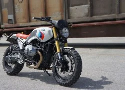 BMW R Nine T "cực độc" với bản độ Paris-Dakar mạnh mẽ