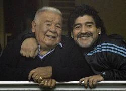 Bố huyền thoại Maradona qua đời