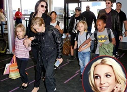 Britney Spears muốn trông con cho Brad Pitt