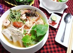 [Chế biến] - Bún tôm nóng hổi bổ dưỡng