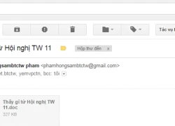 Cảnh giác mã độc ẩn trong email giả mạo cơ quan trung ương