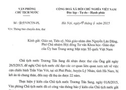 Chủ tịch nước yêu cầu làm rõ vụ án "án oan 22 năm"