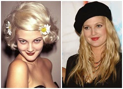 Drew Barrymore biến hóa với những kiểu tóc