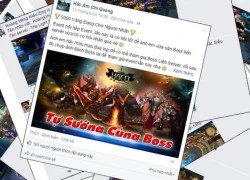 Game thủ Hắc Ám Chi Quang "tự sướng" cùng boss liên server