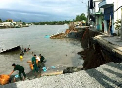 Gấp rút phòng chống sạt lở