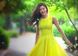 Ha Ji Won diện váy vàng rực đẹp tựa nữ thần