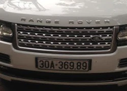 Hà Nội: Làm rõ vụ hai xe Range Rover trùng biển số