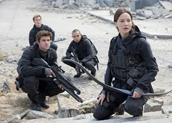 Hình ảnh đầu tiên từ phần cuối 'The Hunger Games'