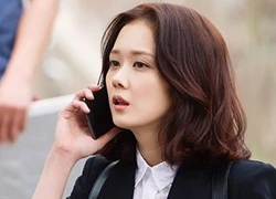 Jang Nara gây ấn tượng với làn da láng mịn