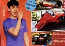 Kha Chấn Đông phủ nhận bị tai nạn cùng xe Ferrari