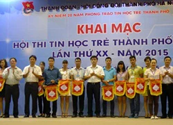 Khai mạc Hội thi Tin học trẻ TP Hà Nội lần thứ XX