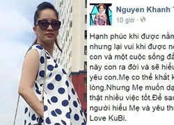 Khánh Thi viết tâm thư xúc động gửi thiên thần trong bụng