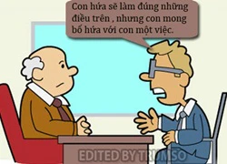 Khi chàng rể cũng có yêu cầu cho bố vợ