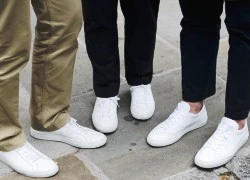 Nam giới hãy mua ngay đôi sneakers màu trắng