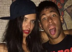 Neymar thăng hoa nhờ Adriana Lima