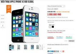 Nhiều đại lý hạ giá iPhone 4S 8GB cả triệu đồng