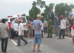 Nhiều người dựng rạp trên Quốc lộ 1A yêu cầu làm rõ vụ tai nạn chết người