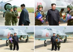 Ông Kim Jong-un khen nữ phi công Triều Tiên như 'hoa trên trời'