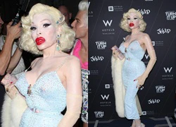 'Thảm họa dao kéo' Amanda Lepore thân hình căng phồng vì bơm silicon