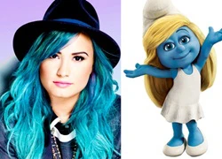 Tí cô nương trở lại cùng Demi Lovato trong "Get Smurfy"